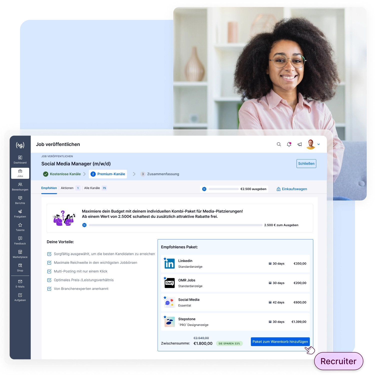 Stellenanzeigen schalten