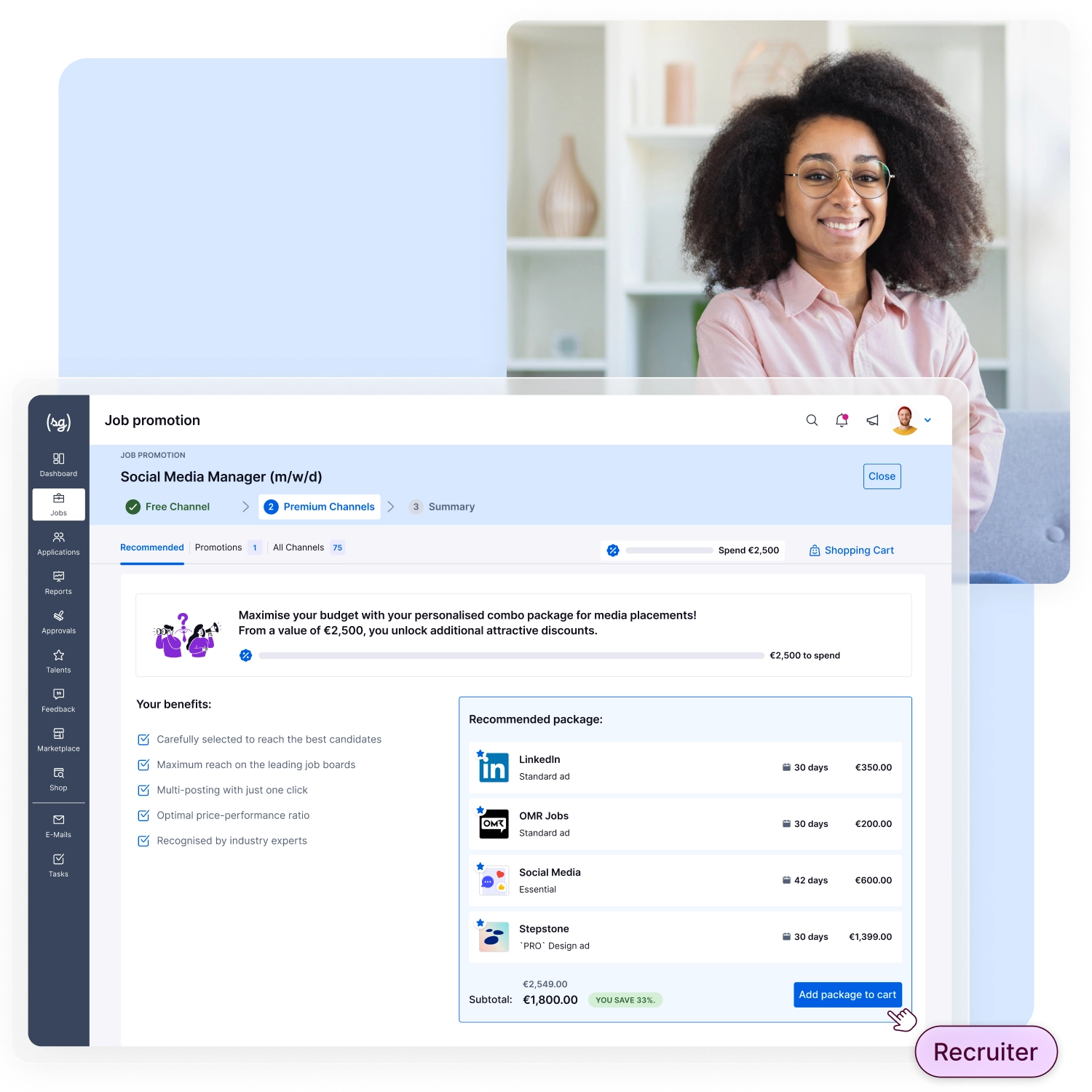 Cost-effective job postings