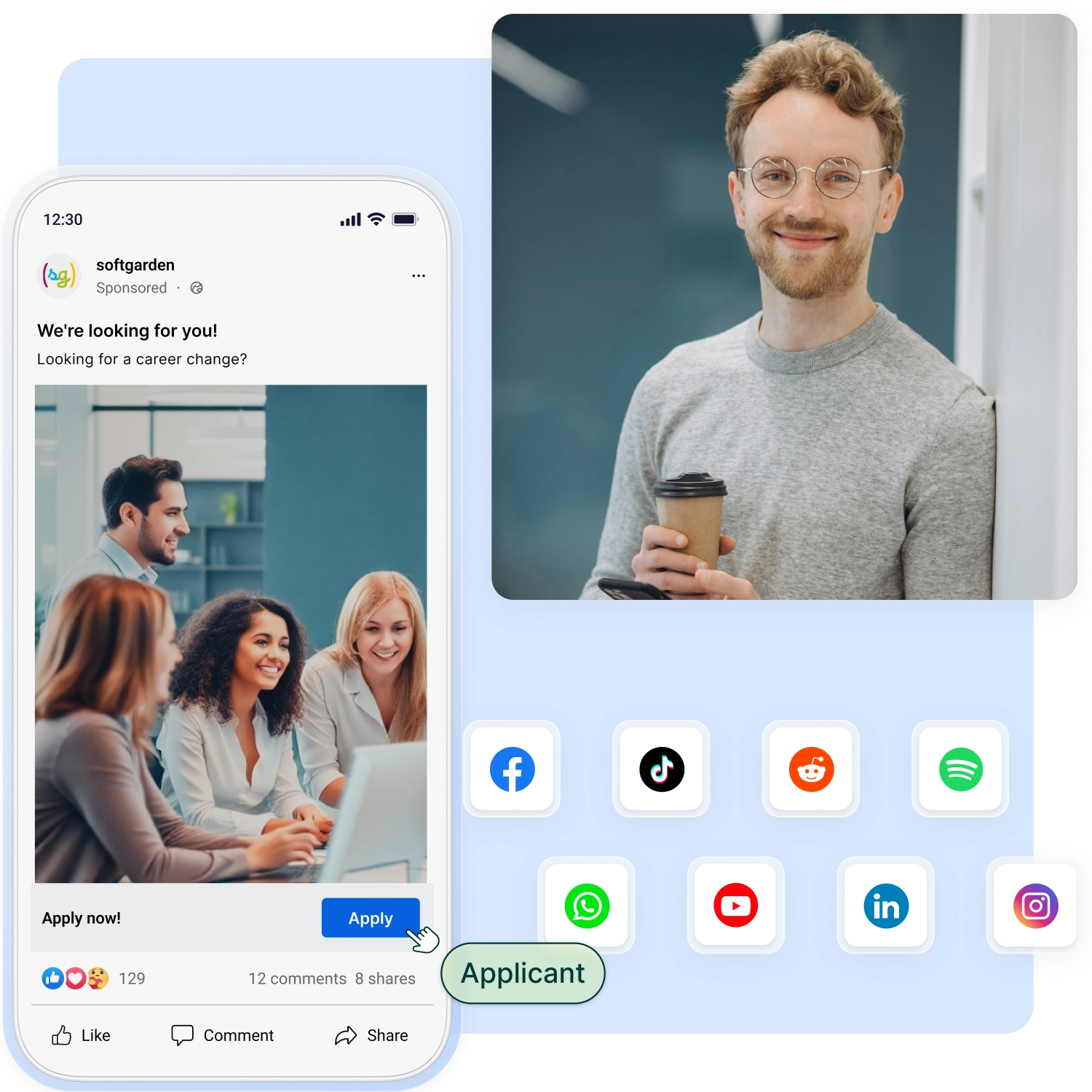 Social Recruiting Software