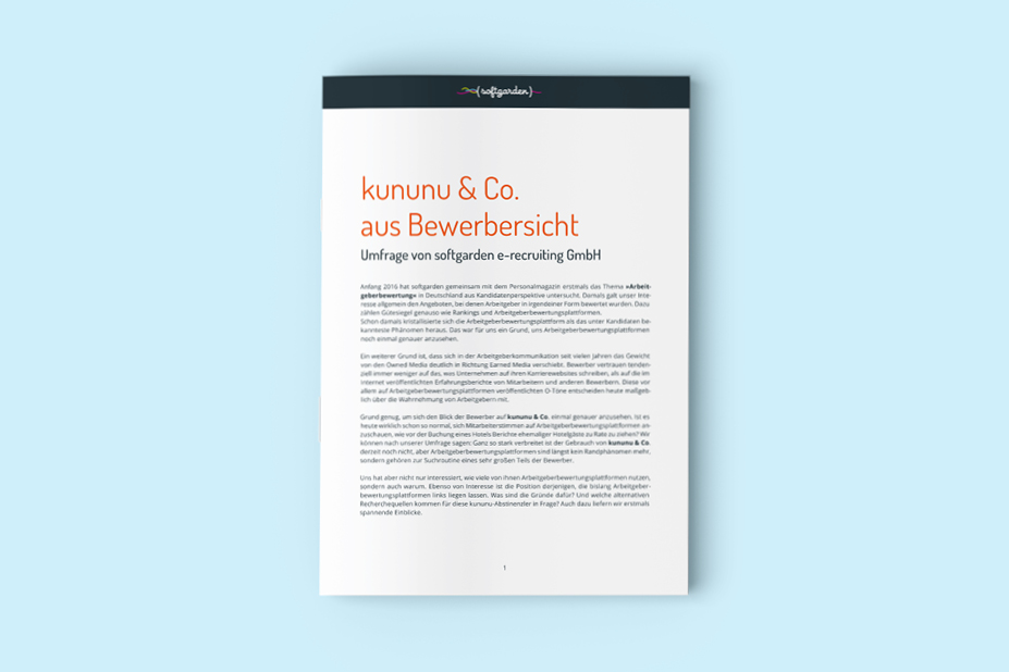 kununu & Co. aus Bewerbersicht