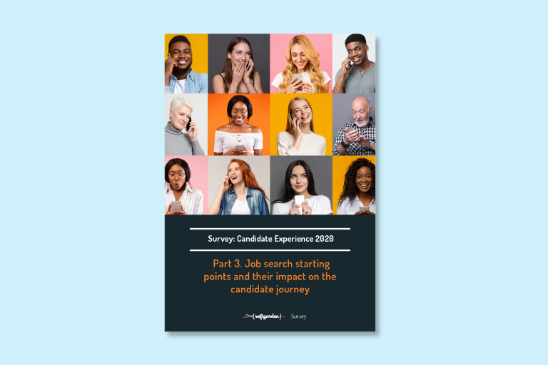 Candidate Experience 2020 – Part 3: Job search starting points and their impact on the candidate journey