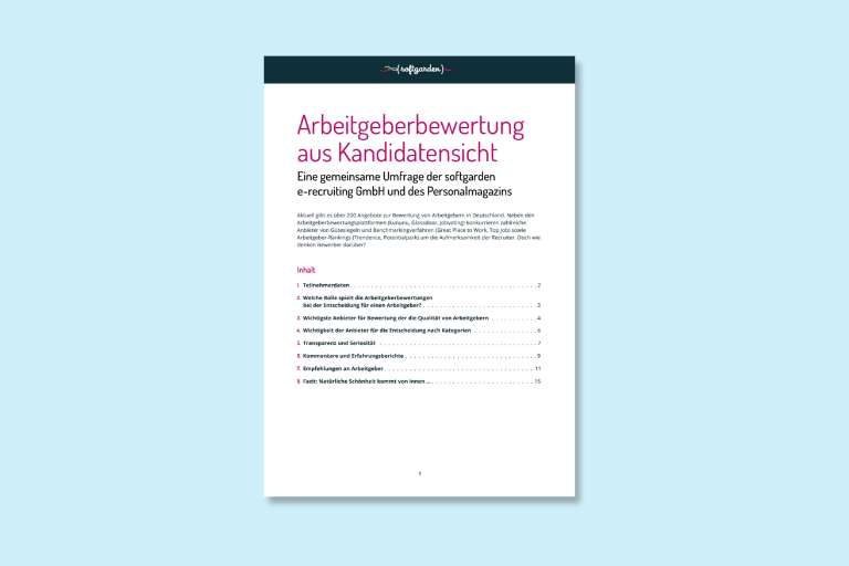 Arbeitgeberbewertung aus Kandidatensicht