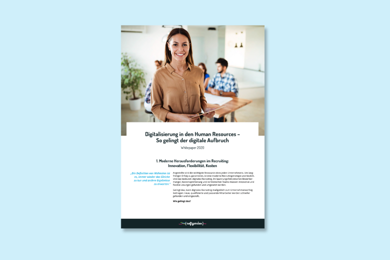 Digitalisierung in den Human Resources – So gelingt der digitale Aufbruch