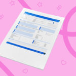 Bild einer Checkliste auf pinken Hintergrund