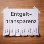Das Bild zeigt ein Schaubild zur Entgelttransparenz