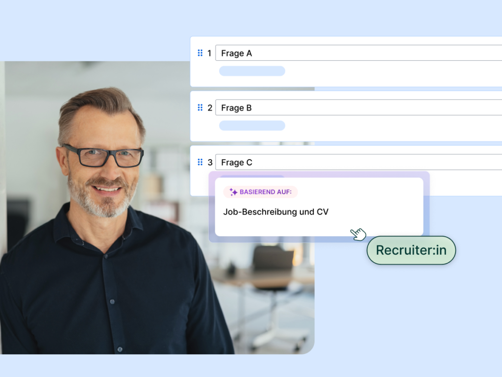 Produktvisualisierung zum KI-Interview-Assistant