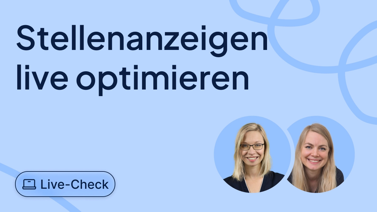 Stellenanzeigen optimieren: Online Live-Check für bessere Bewerbungen 