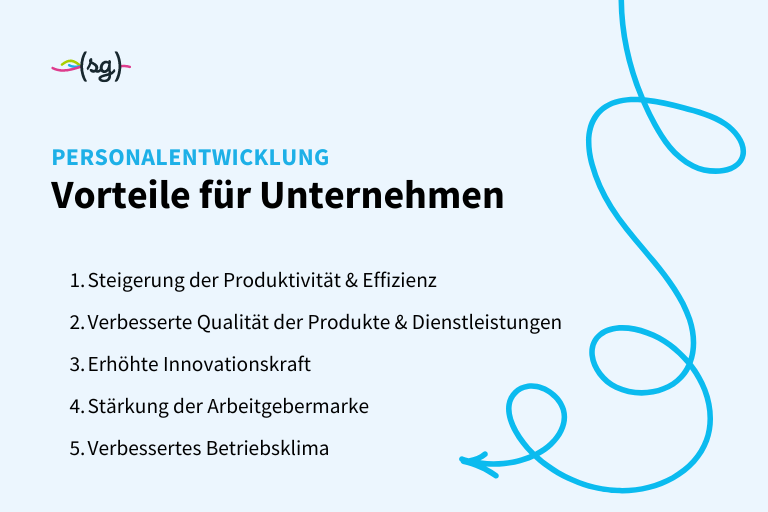 Personalentwicklung bietet fünf zentrale Vorteile für Unternehmen