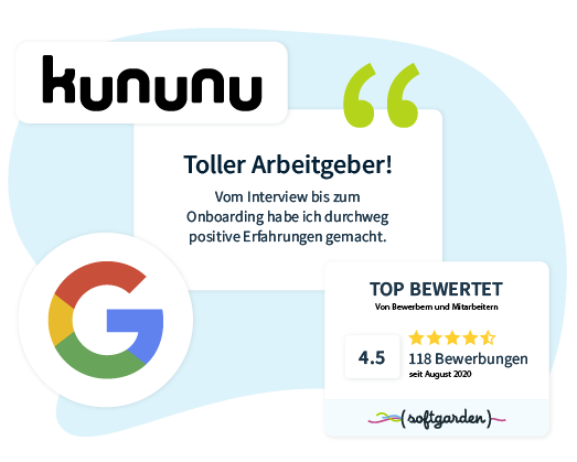 Die über die Arbeitgeberbewertungs-Lösung eingeholten Bewertungen können auf softgarden-Plattformen, auf kununu und sogar in der Google-Suche eingebunden werden